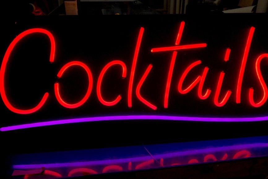 Cocktails - Faux Neon